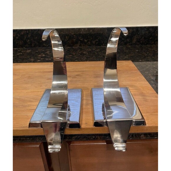 Set of 2 CRATE & BARREL Ornament Stocking Hooks - Picture 2 of 9